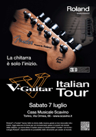 V-Guitar Italian Tour Roland 7 luglio 2012