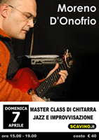 Masterclass Moreno D'Onofrio 7 Aprile 2013
