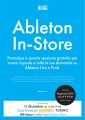 Uno specialista di prodotto Ableton si unirà a noi in negozio per rispondere alle tue
domande su Live e Push. Che tu sia appena agli inizi o un utente già esperto di Live, questa è
la tua occasione per saperne di più su Live e sullo strumento hardware ‚Push‘ di Ableton.