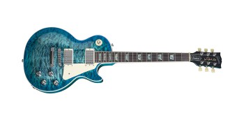 GIBSON LP STANDARD 2015 QUILT ocean blue